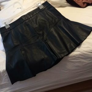 Scoop NYC Black A-Line Skirt